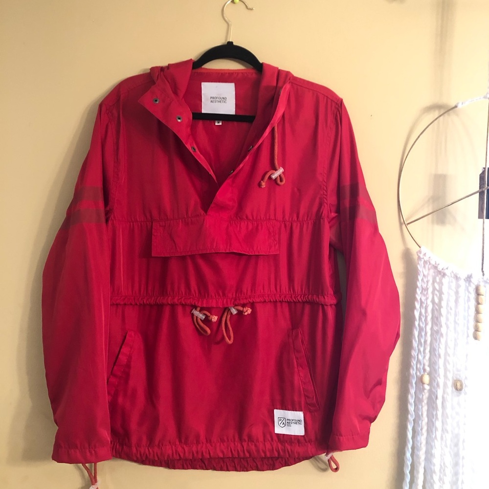 Profound Aesthetic Front Pocket Pullover Anorak